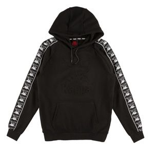FAZE CLAN x KAPPA Embossed Black HOODIE Mens Size M Officially Licensed